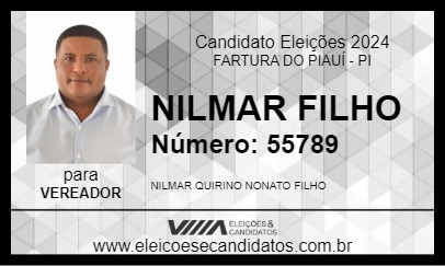 Candidato NILMAR FILHO 2024 - FARTURA DO PIAUÍ - Eleições