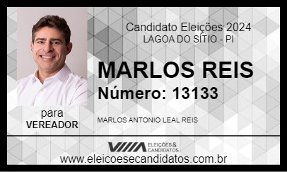 Candidato MARLOS REIS 2024 - LAGOA DO SÍTIO - Eleições