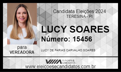 Candidato LUCY SOARES 2024 - TERESINA - Eleições