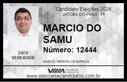 Candidato MARCIO BARROS 2024 - JATOBÁ DO PIAUÍ - Eleições