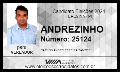 Candidato ANDREZINHO 2024 - TERESINA - Eleições