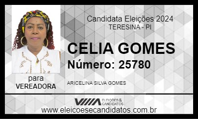 Candidato CELIA GOMES 2024 - TERESINA - Eleições