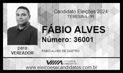 Candidato FÁBIO ALVES 2024 - TERESINA - Eleições