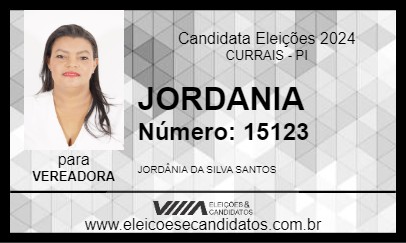 Candidato JORDANIA 2024 - CURRAIS - Eleições