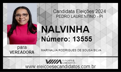 Candidato NALVINHA 2024 - PEDRO LAURENTINO - Eleições