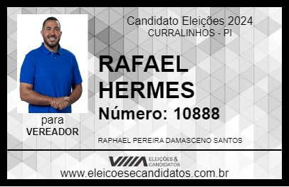 Candidato RAFAEL HERMES 2024 - CURRALINHOS - Eleições