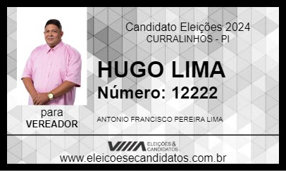 Candidato HUGO LIMA 2024 - CURRALINHOS - Eleições