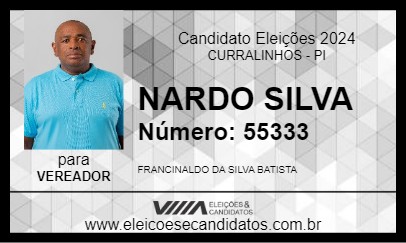 Candidato NARDO SILVA 2024 - CURRALINHOS - Eleições