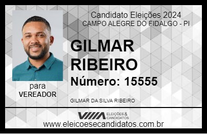 Candidato GILMAR RIBEIRO 2024 - CAMPO ALEGRE DO FIDALGO - Eleições