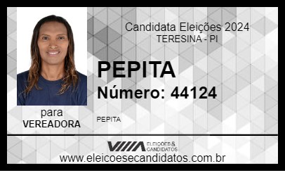 Candidato PEPITA 2024 - TERESINA - Eleições