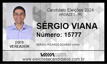 Candidato SÉRGIO VIANA 2024 - AROAZES - Eleições