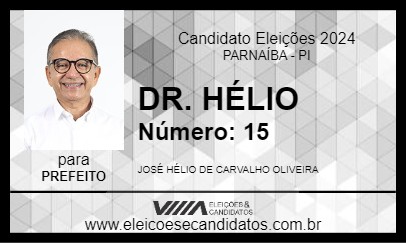 Candidato DR. HÉLIO 2024 - PARNAÍBA - Eleições