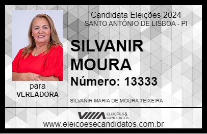 Candidato SILVANIR MOURA 2024 - SANTO ANTÔNIO DE LISBOA - Eleições