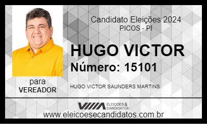 Candidato HUGO VICTOR 2024 - PICOS - Eleições