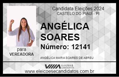 Candidato ANGÉLICA ABREU 2024 - CASTELO DO PIAUÍ - Eleições