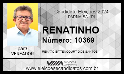 Candidato RENATINHO 2024 - PARNAÍBA - Eleições