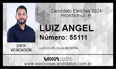 Candidato LUIZ ANGEL 2024 - FRONTEIRAS - Eleições