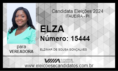 Candidato ELZA 2024 - ITAUEIRA - Eleições