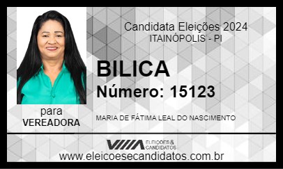 Candidato BILICA 2024 - ITAINÓPOLIS - Eleições