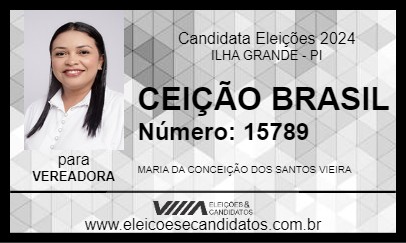 Candidato CEIÇÃO BRASIL 2024 - ILHA GRANDE - Eleições