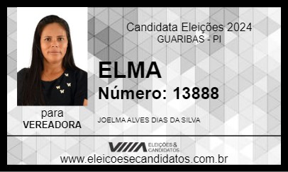 Candidato ELMA 2024 - GUARIBAS - Eleições