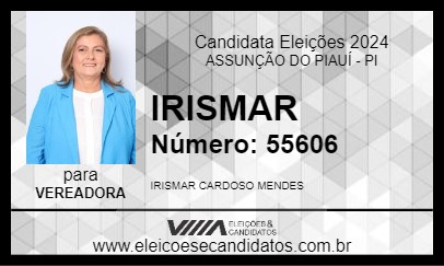 Candidato IRISMAR 2024 - ASSUNÇÃO DO PIAUÍ - Eleições