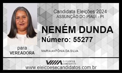 Candidato NENÉM DUNDA 2024 - ASSUNÇÃO DO PIAUÍ - Eleições