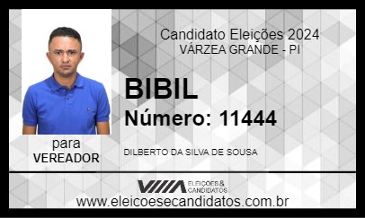 Candidato BIBIL 2024 - VÁRZEA GRANDE - Eleições