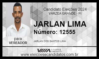 Candidato JARLAN LIMA 2024 - VÁRZEA GRANDE - Eleições