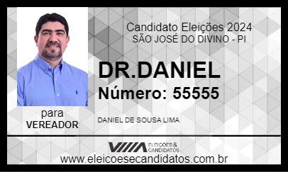 Candidato DR.DANIEL 2024 - SÃO JOSÉ DO DIVINO - Eleições