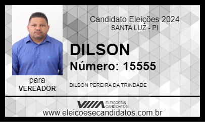 Candidato DILSON 2024 - SANTA LUZ - Eleições