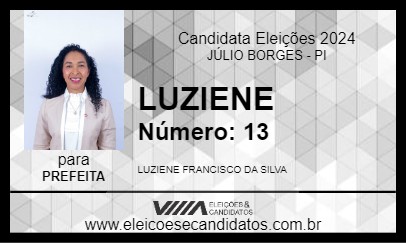 Candidato LUZIENE 2024 - JÚLIO BORGES - Eleições