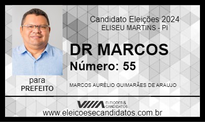 Candidato DR MARCOS 2024 - ELISEU MARTINS - Eleições