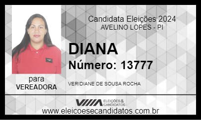 Candidato DIANA 2024 - AVELINO LOPES - Eleições