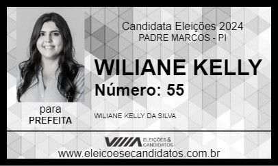 Candidato WILIANE KELLY 2024 - PADRE MARCOS - Eleições