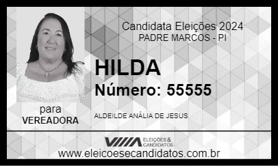 Candidato HILDA 2024 - PADRE MARCOS - Eleições