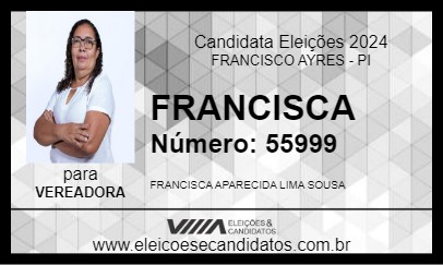 Candidato FRANCISCA 2024 - FRANCISCO AYRES - Eleições