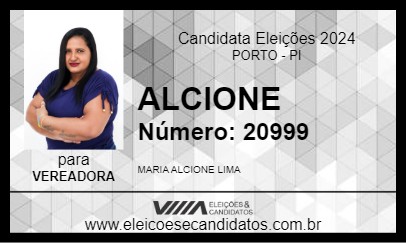 Candidato ALCIONE 2024 - PORTO - Eleições