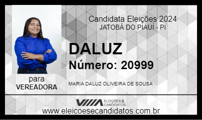 Candidato DALUZ 2024 - JATOBÁ DO PIAUÍ - Eleições