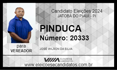 Candidato PINDUCA 2024 - JATOBÁ DO PIAUÍ - Eleições