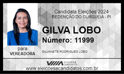 Candidato GILVA LOBO 2024 - REDENÇÃO DO GURGUÉIA - Eleições