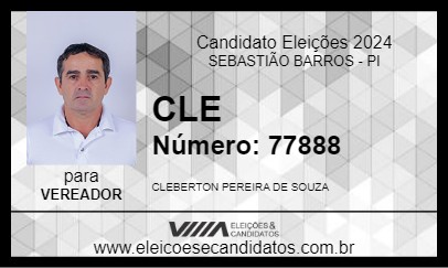 Candidato CLE 2024 - SEBASTIÃO BARROS - Eleições