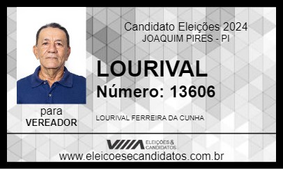 Candidato LOURIVAL 2024 - JOAQUIM PIRES - Eleições