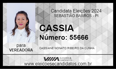 Candidato CASSIA 2024 - SEBASTIÃO BARROS - Eleições