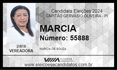 Candidato MARCIA 2024 - CAPITÃO GERVÁSIO OLIVEIRA - Eleições