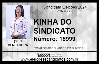 Candidato KINHA DO SINDICATO 2024 - PORTO - Eleições