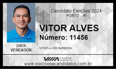 Candidato VITOR ALVES 2024 - PORTO - Eleições