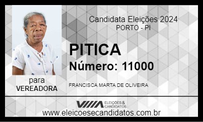 Candidato PITICA 2024 - PORTO - Eleições