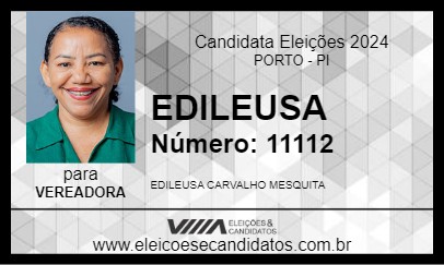 Candidato EDILEUSA 2024 - PORTO - Eleições