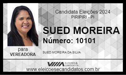 Candidato SUED MOREIRA 2024 - PIRIPIRI - Eleições